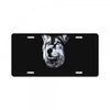 round neck dog wolf License Plate