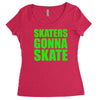 skaters gonna skate Women's Triblend Scoop T-shirt