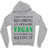 vegan Zipper Hoodie