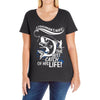 the best catch of his life! Ladies Curvy T-Shirt