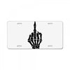 Flipping Someone Off License Plate