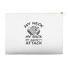 anxiety attack Accessory Pouches