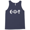 uomo coexist u2 band rock bono musica Tank Top