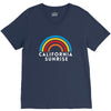 California Sunrise V-Neck Tee