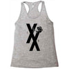 mgk t xx shirt flower black rose Racerback Tank