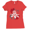 harlequin1 Ladies Fitted T-Shirt