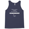 being a person is getting Tank Top