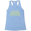 best sister crazy scary Racerback Tank