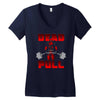 dead pull Women's V-Neck T-Shirt
