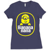 banana minion Ladies Fitted T-Shirt