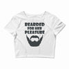 mens bearded Crop Top