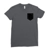 Free Birds Pocket Ladies Fitted T-Shirt