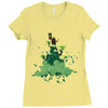 platform in the clouds Ladies Fitted T-Shirt