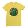 how to train your ancient god Ladies Fitted T-Shirt