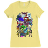 i ain't afraid of no ghosts Ladies Fitted T-Shirt