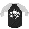 skate until the end black 3/4 Sleeve Shirt