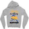 alaska is calling and i must go Zipper Hoodie