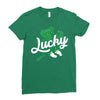 Lucky Irish Baby Ladies Fitted T-Shirt