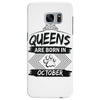 Queens Are Born In October Samsung Galaxy S7 Edge