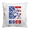 usa 2 Throw Pillow