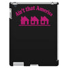 tribut t shirt john mellencamp   kleine rosa h&auml;user iPad 3 and 4 Case