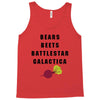 bears beets battlestar galactica Tank Top