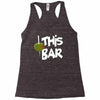 olive this bar Racerback Tank
