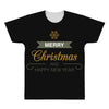 snow merry christmas All Over Men's T-shirt