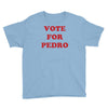 vote for pedro film retro napoleon classic sticker transfer iron on Youth Tee