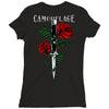 camouflage Ladies Fitted T-Shirt