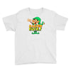 raised by elves elf christmas Youth Tee