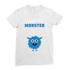 Creating a Lil Monster Baby Boy Ladies Fitted T-Shirt