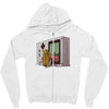 the pipe Zipper Hoodie