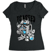 toasted Women's Triblend Scoop T-shirt