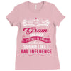 they call me gram partner in crime Ladies Fitted T-Shirt