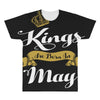 kings are born in may All Over Men's T-shirt