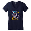 dime hustelss Women's V-Neck T-Shirt