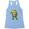 blowing bits Racerback Tank