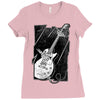 guitarist Ladies Fitted T-Shirt