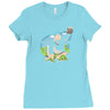 playing god Ladies Fitted T-Shirt