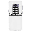 nerd is the word Samsung Galaxy S8 Plus