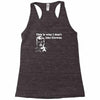 i dont like clowns tfunny Racerback Tank
