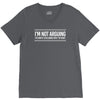 i'm not arguing V-Neck Tee