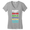daddy you are my favorite superhero Women's V-Neck T-Shirt