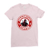Deadpool Coffee Ladies Fitted T-Shirt