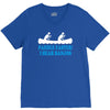 paddle faster i hear banjos V-Neck Tee
