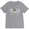 proud autism son V-Neck Tee