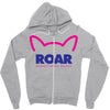 pussy roar - women's march alliance Zipper Hoodie