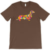 dachshund flower 2 T-Shirt