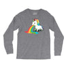 where rainbows come from (green) Long Sleeve Shirts